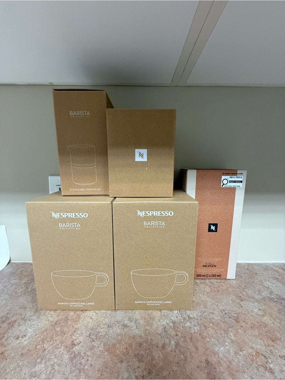 Nespresso Barista Collection Gift Bundle – Cups & Accessories
